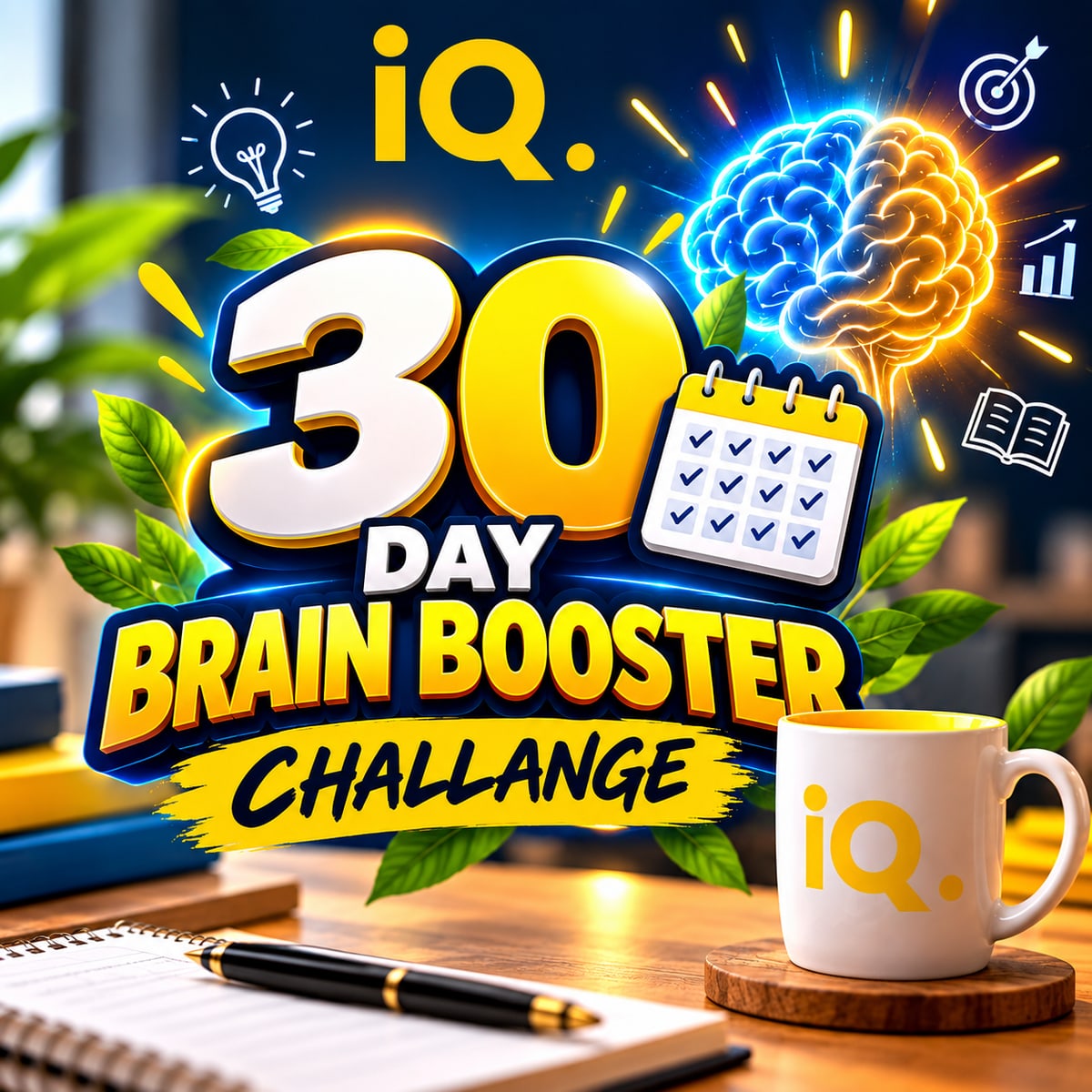 30-Days Brain Booster Challenge - photo 1